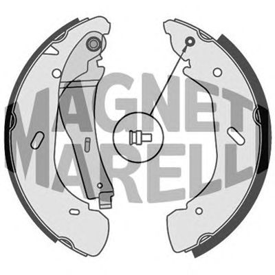 MAGNETI MARELLI 360219198300 -  Барабанные тормозные колодки